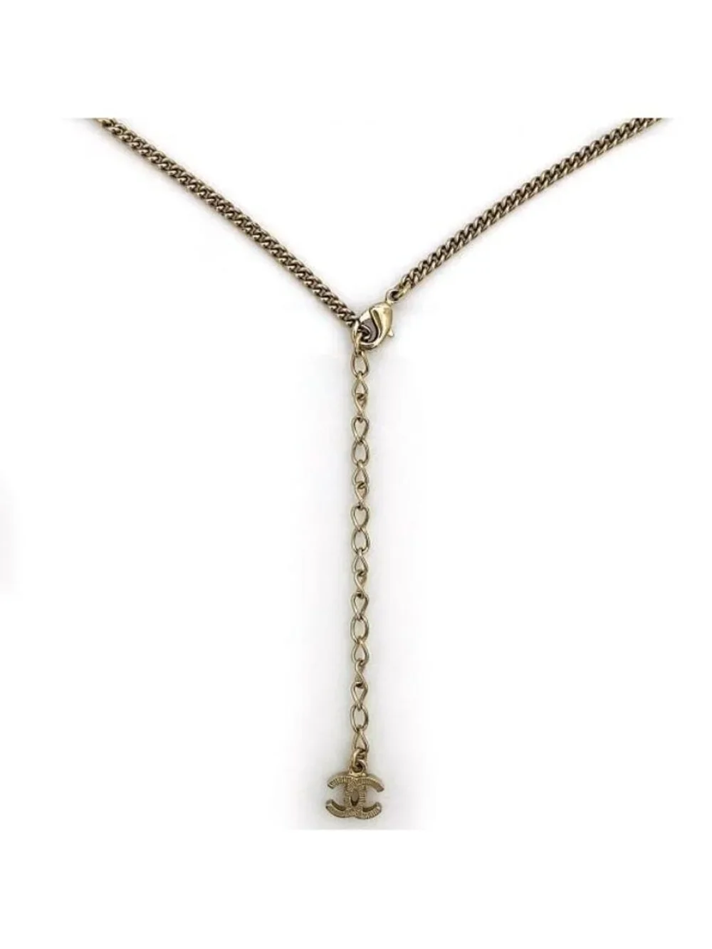 CHANEL necklace gold